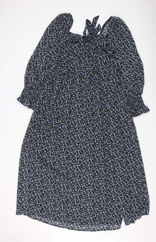 Violet Romance Women's Floral A-Line Dress Size 14