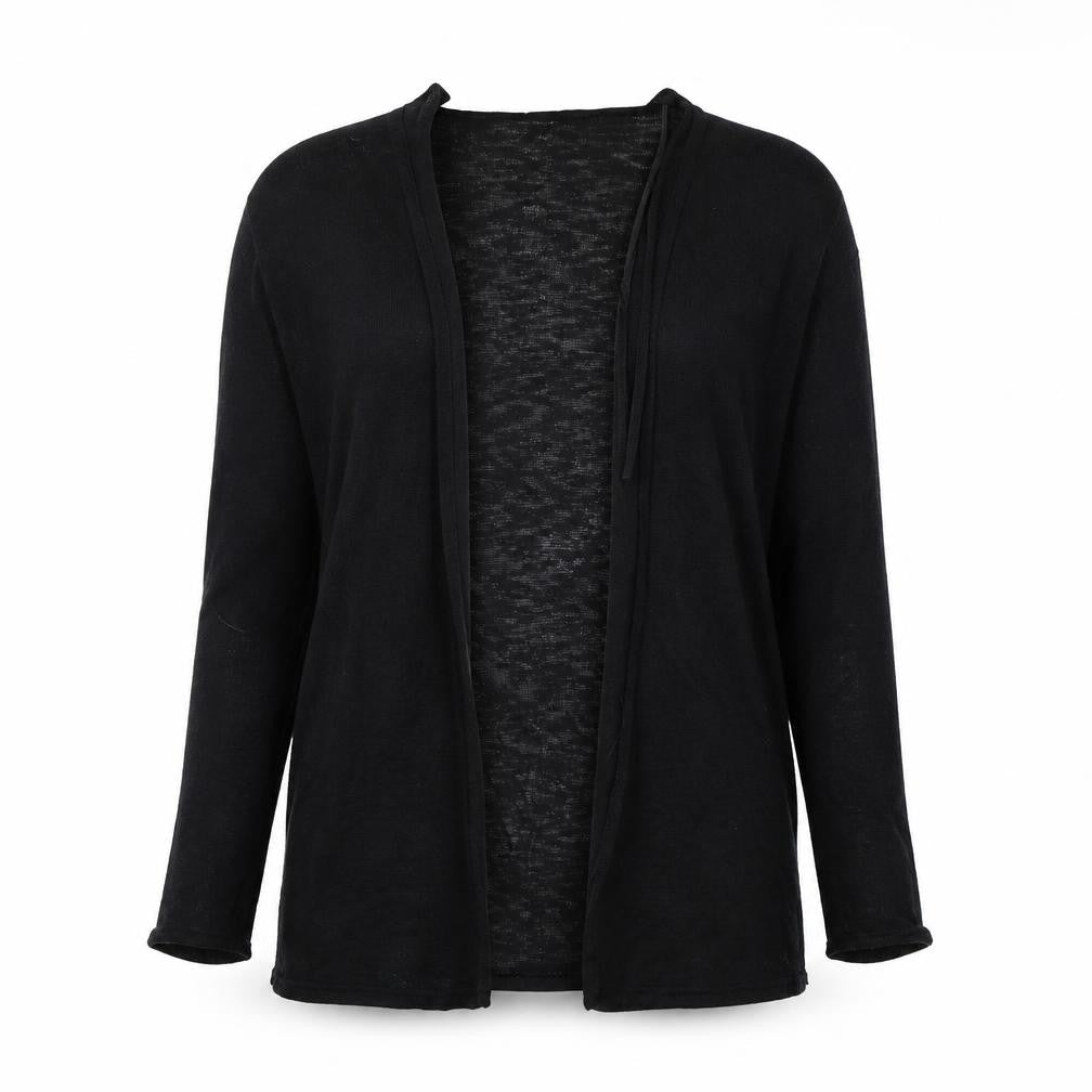 H&M Women's Black Cardigan XS Open Front Casual