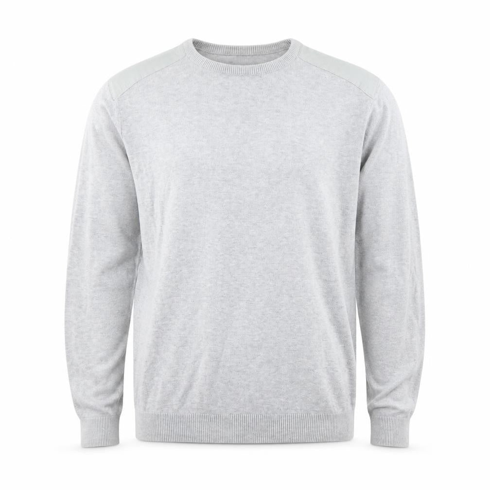 H&M Men's Grey Cotton Pullover Jumper Size S
