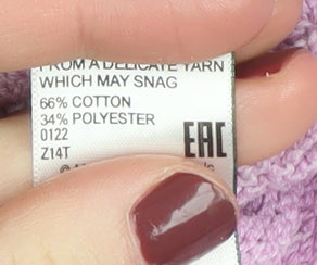 Marks & Spencer Women’s Pink Pullover Jumper Size 14