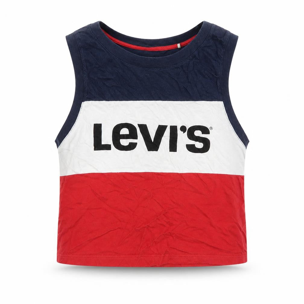 Levi's Unisex Multicoloured Cropped Tank, Size S