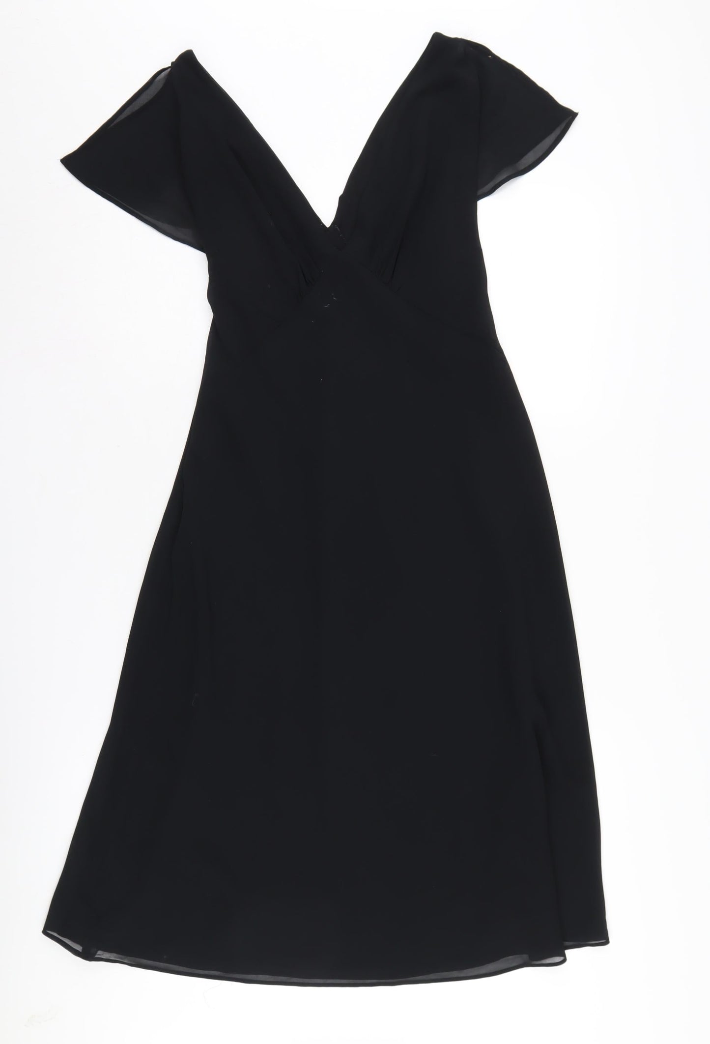 Elements Amanda Wakeley Black Midi Dress