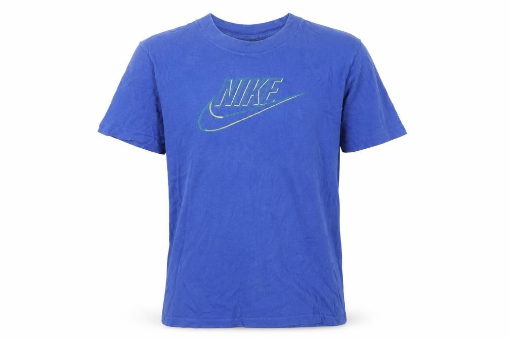Nike Men's Blue XS Sports T-Shirt with Logo