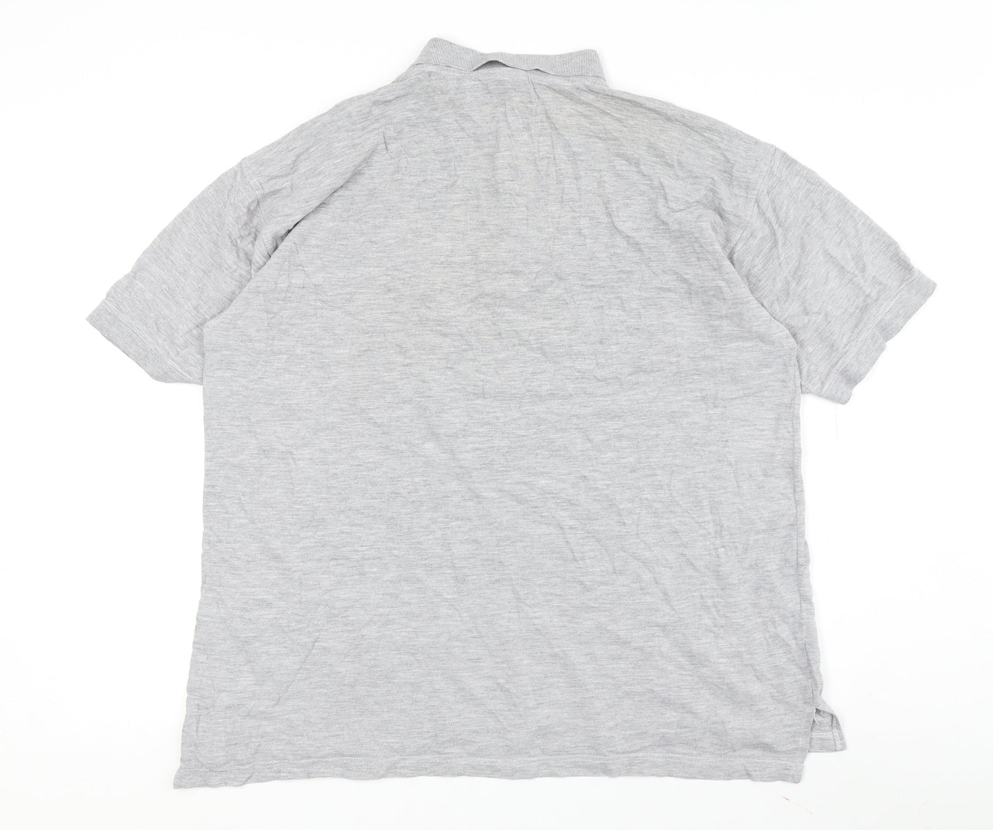 Wrangler Men's Grey Polo Shirt L Size Casual Wear