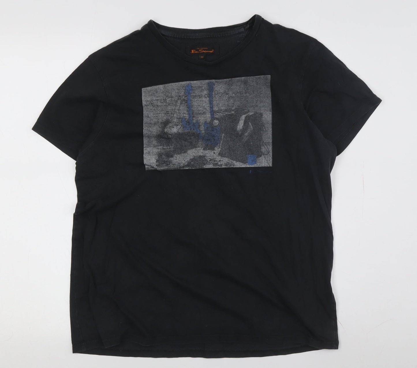 Ben Sherman Black T-shirt size Medium.