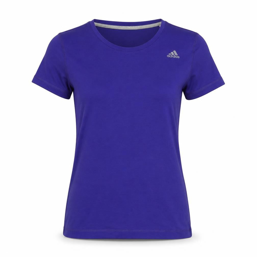 Adidas Unisex Blue M Basic T-Shirt - Casual Jersey