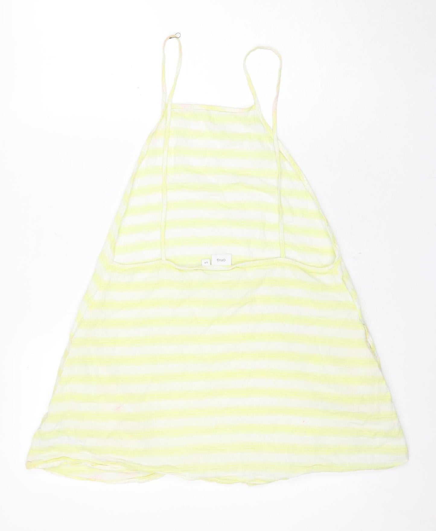 Only Women’s Yellow Striped Camisole Tank Top S