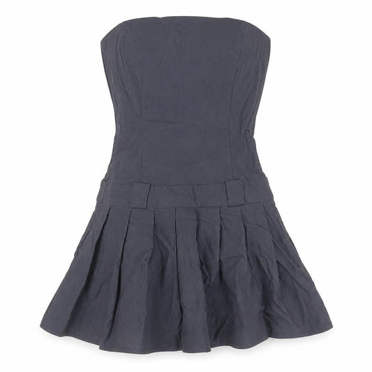 Motel Rocks Women's Grey A-Line Mini Dress XS