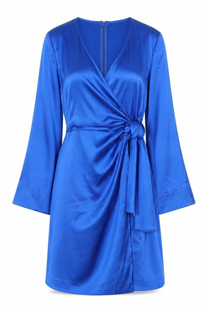 Zara Women’s Blue XS Wrap Dress for Party