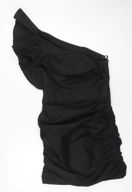 Forever Unique Black Off-Shoulder Women’s Dress Size 8