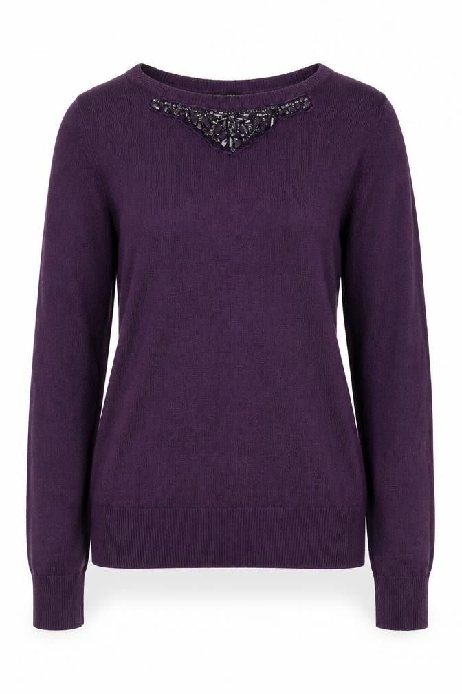 Dorothy Perkins Women's Purple Pullover Jumper Size 10