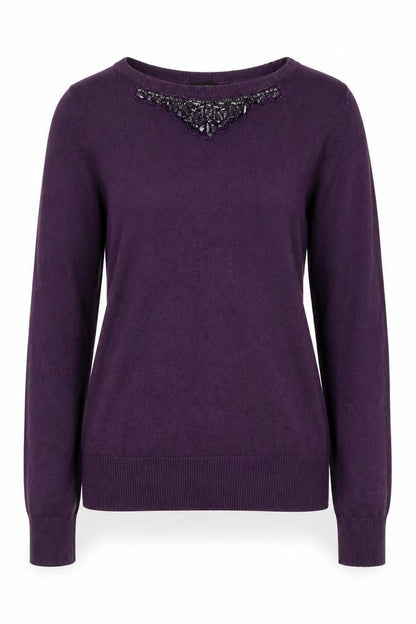 Dorothy Perkins Women's Purple Pullover Jumper Size 10