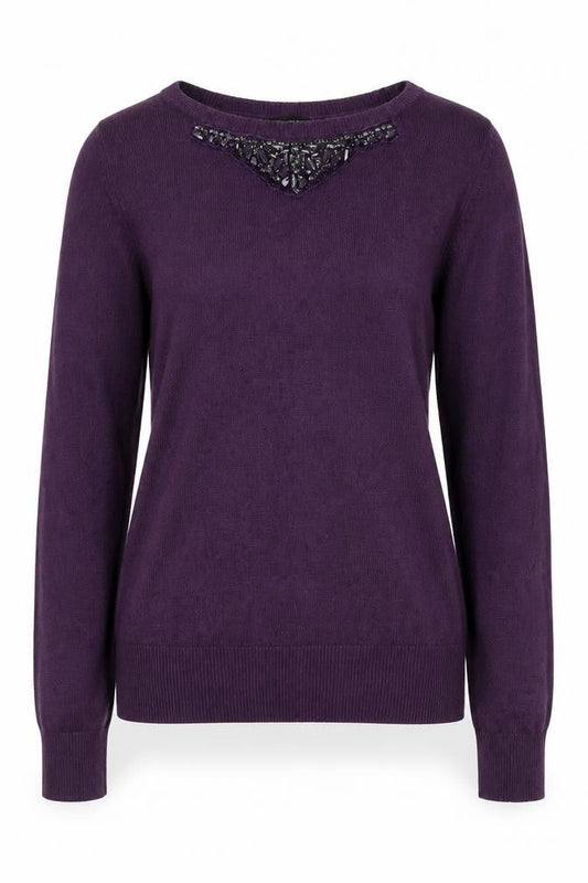 Dorothy Perkins Women's Purple Pullover Jumper Size 10