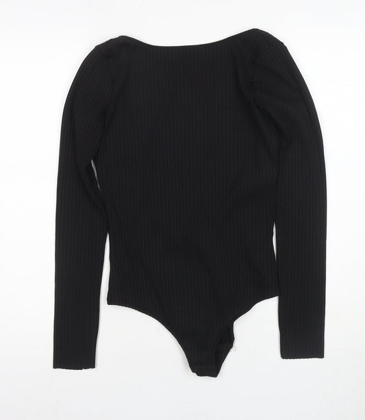 Zara Women's Black XS Bodysuit Jersey Casual