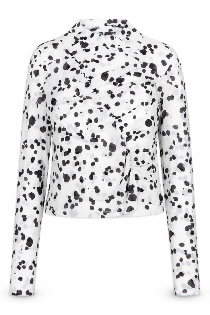 ASOS Women's Multicoloured Animal Print Blouse, Size 10