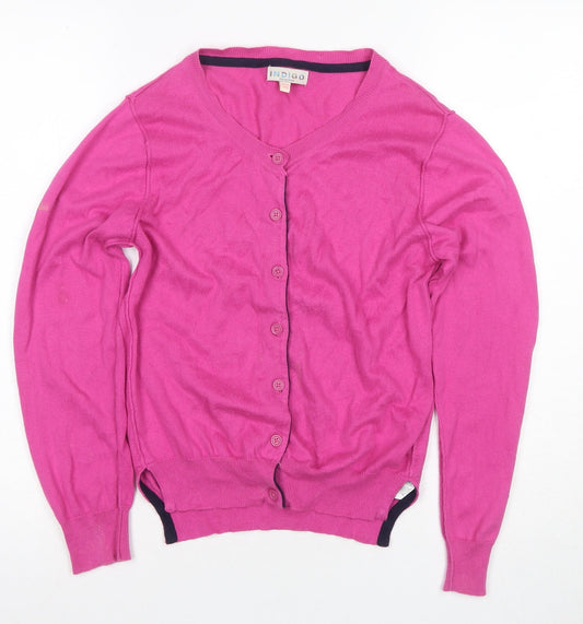 Marks and Spencer Girls Pink Cardigan, Size 13-14 Years