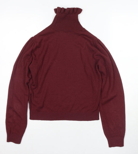 DIVIDED Women's Red Pullover Jumper Size 8