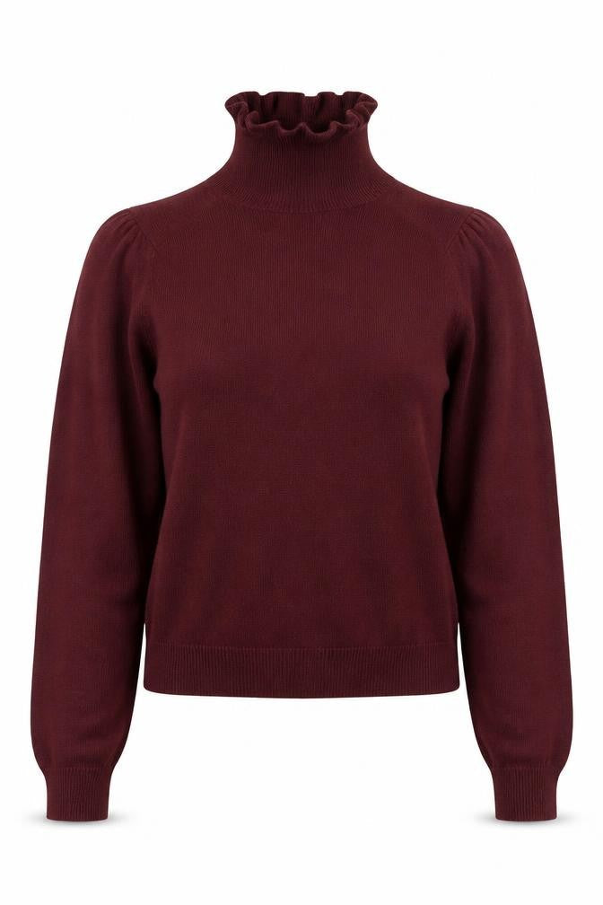 DIVIDED Women's Red Pullover Jumper Size 8