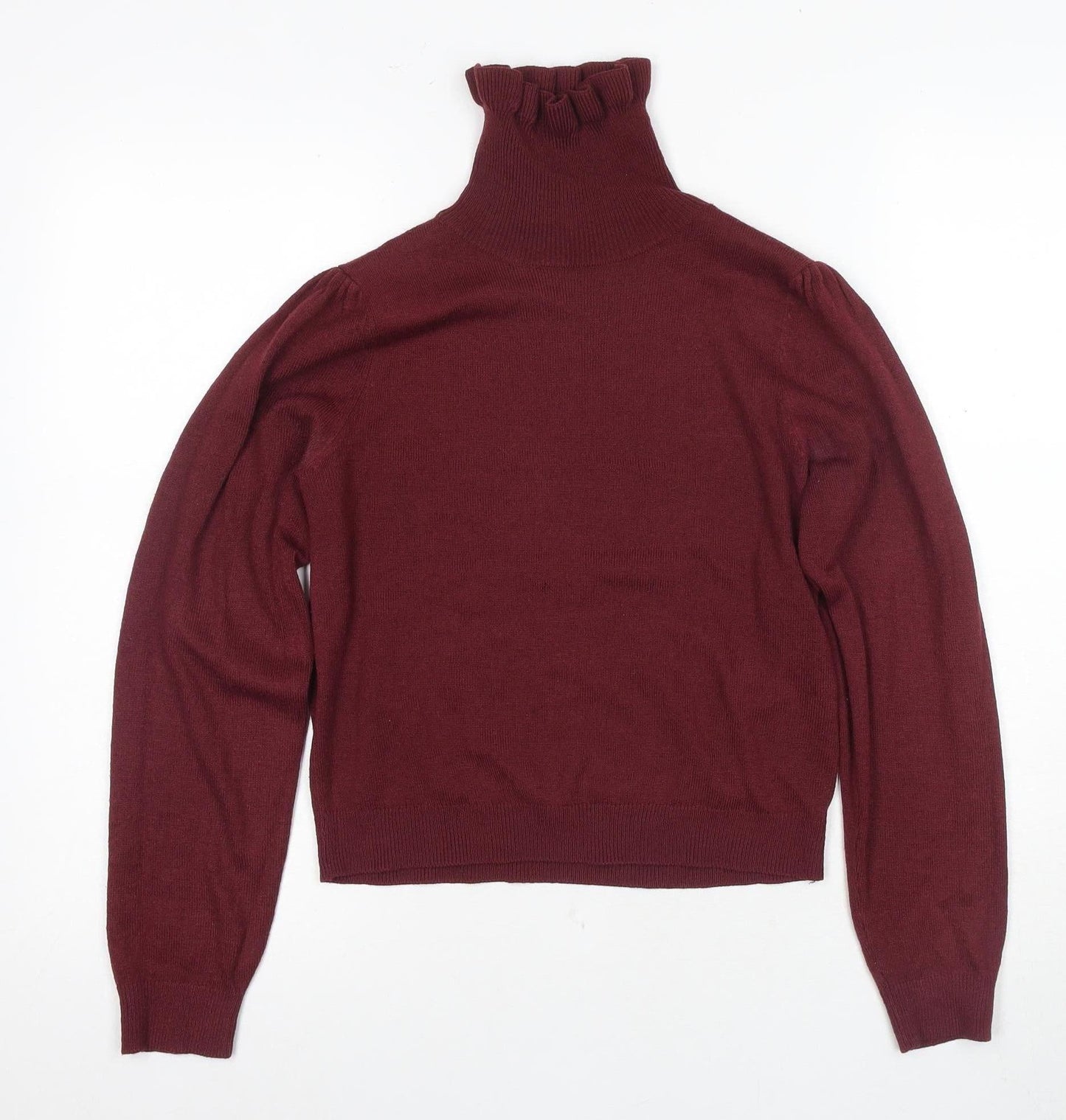 DIVIDED Women's Red Pullover Jumper Size 8