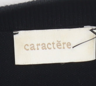 Caractère Women's Black Cardigan Size 2