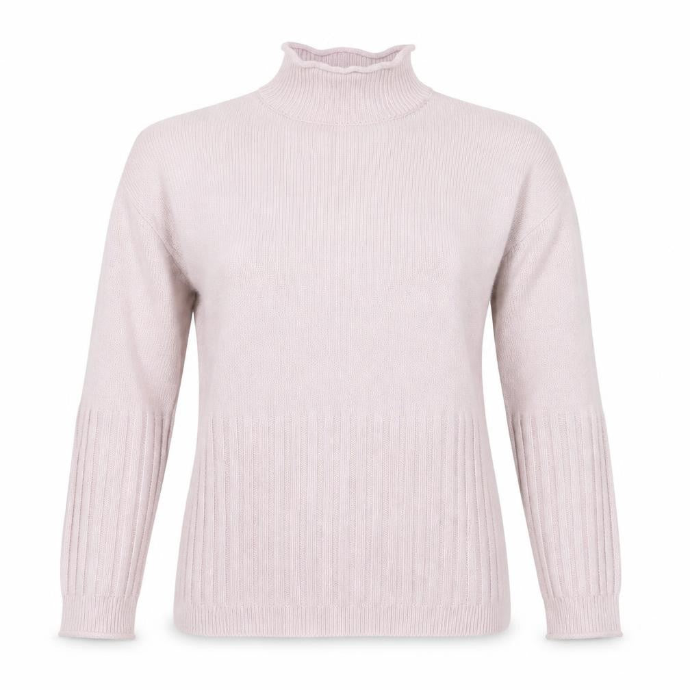 Marks & Spencer Women's Pink XS Roll Neck Jumper