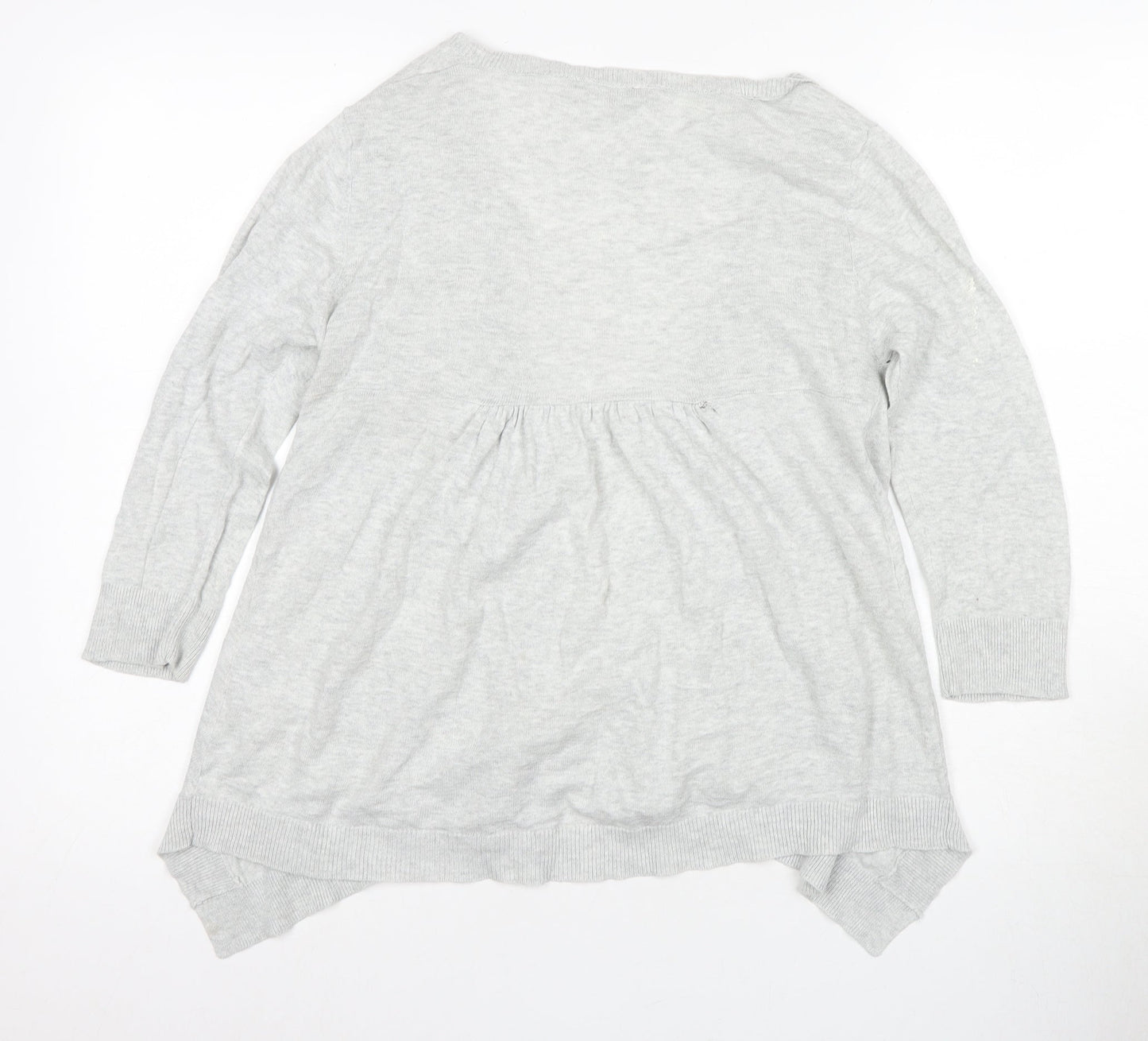 Dorothy Perkins Women's Grey Cardigan Size UK 10