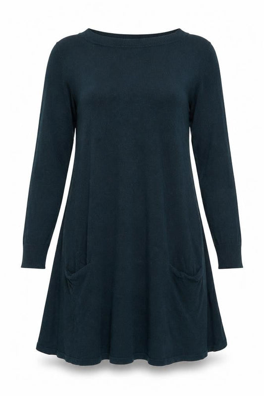 Warehouse Women's Green Knit Dress Size 10