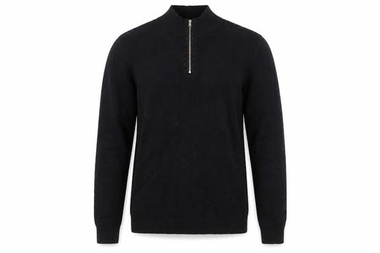 Topman Men's Black XS Full Zip Jumper