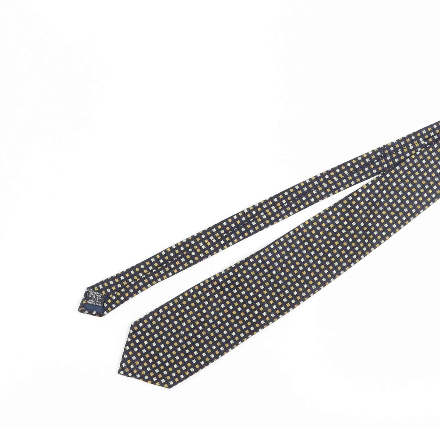 Stratford Men's Multicoloured Geometric Silk Tie