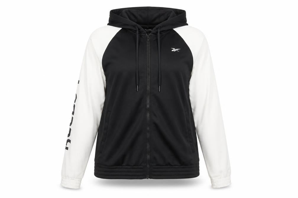Reebok Black Unisex Full Zip Hoodie M