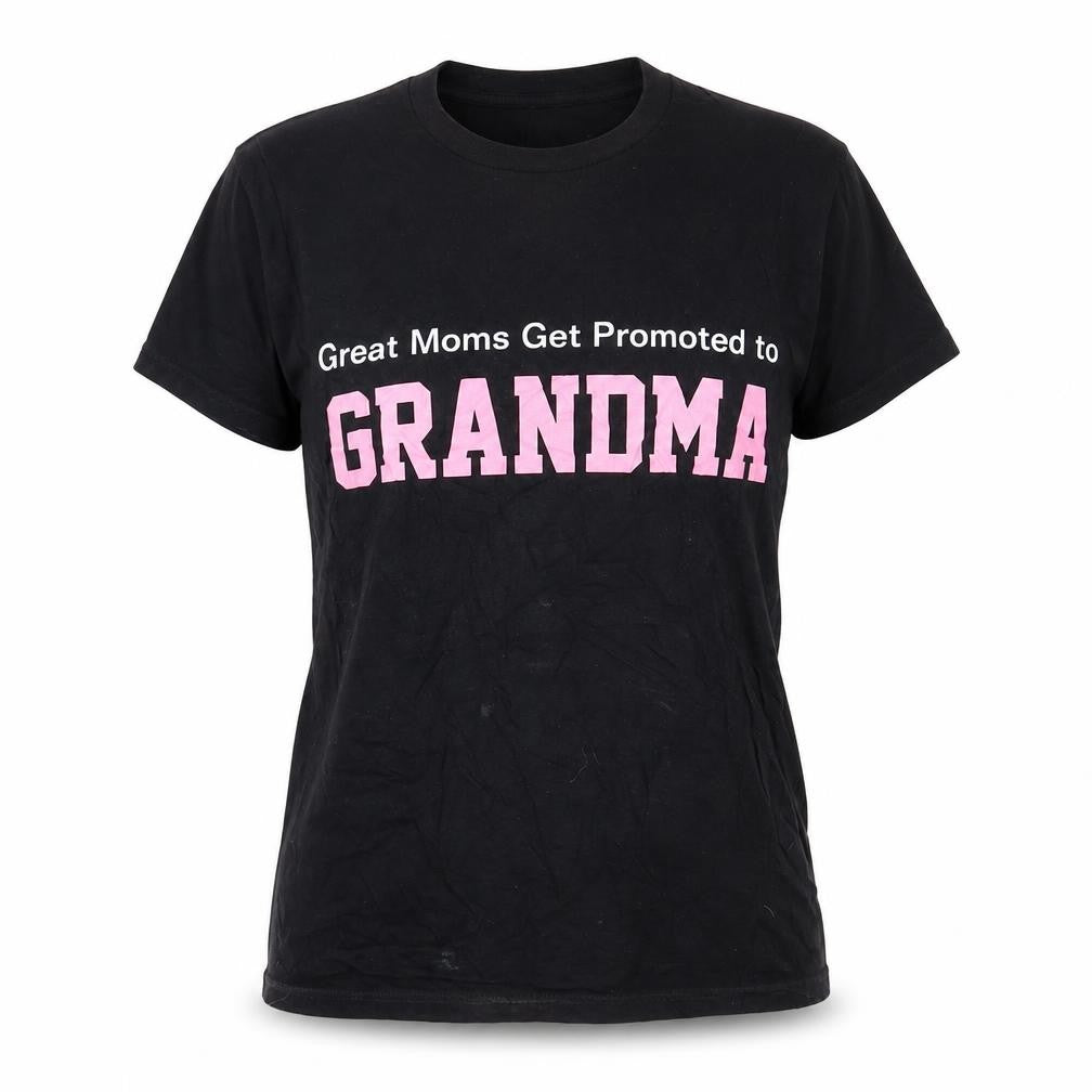 American Apparel Women's Black T-Shirt, Large, Family Theme