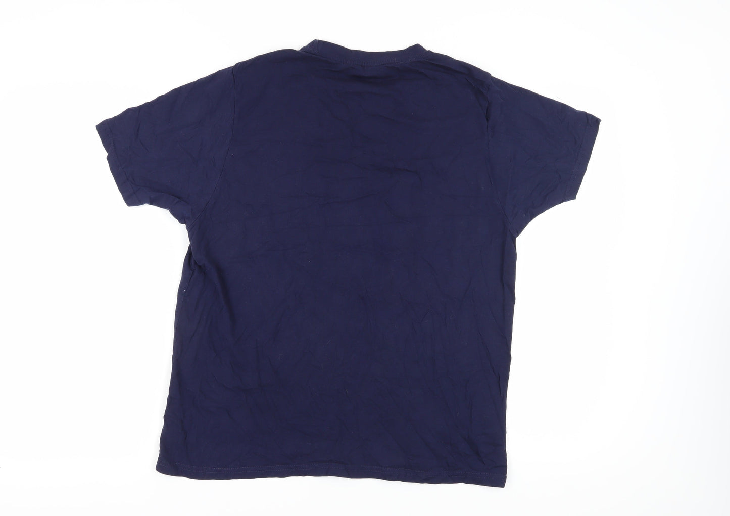 McKenzie Unisex Blue T-Shirt Size 16 Casual Crew Neck
