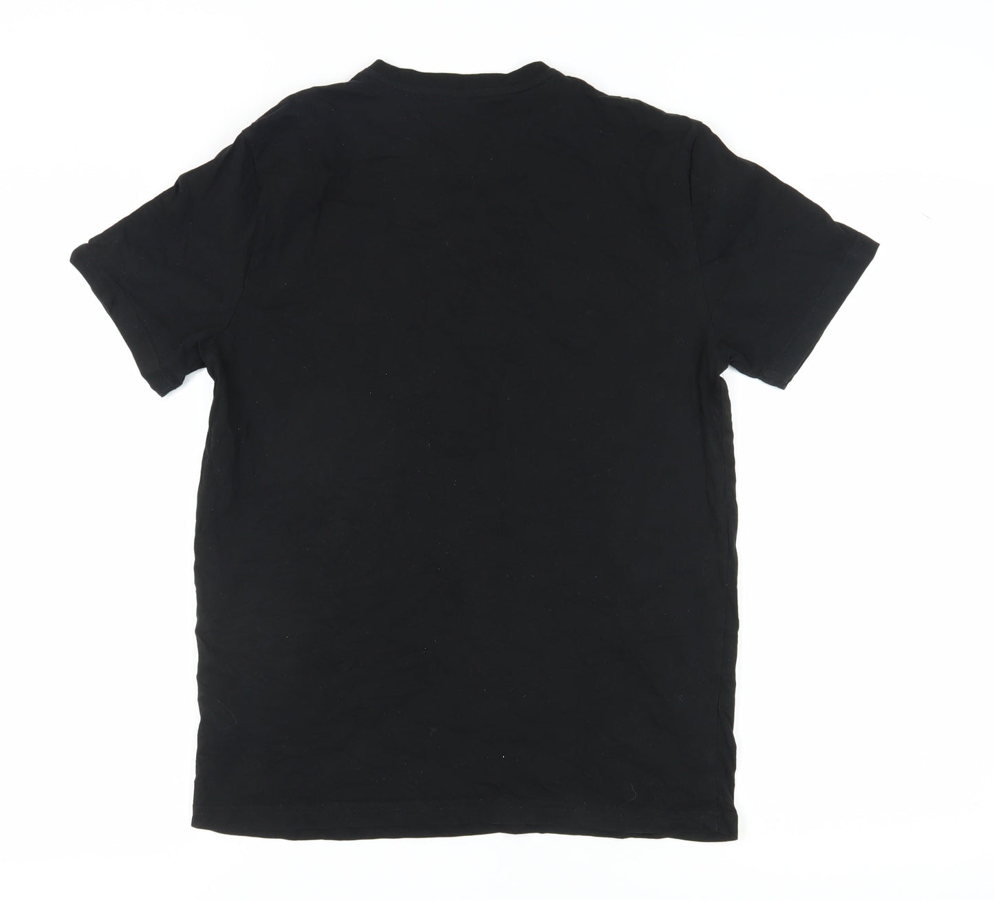 George Men's Black Dog Dad Graphic T-Shirt, Size S