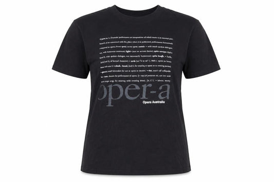 Playbill Womens Black Cotton Music Graphic T-Shirt M