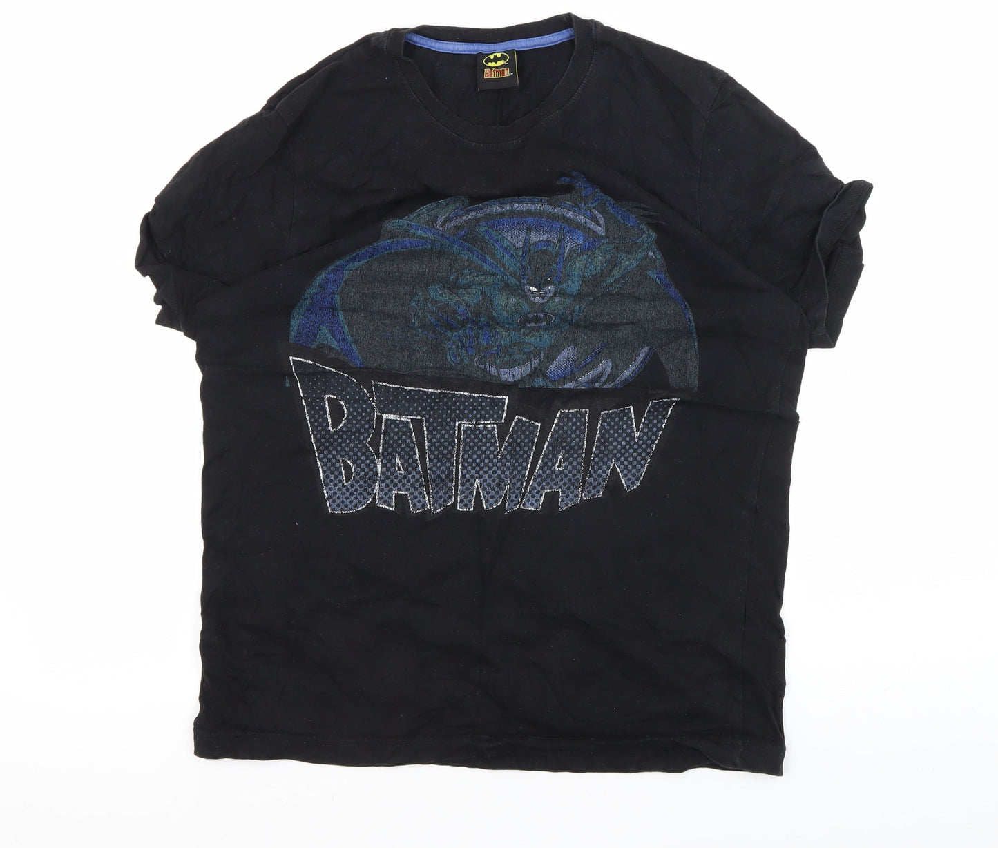 Debenhams Men's Black Batman Graphic T-Shirt - Medium