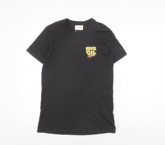 Cotton On Men's Black Racing Graphic T-Shirt, Size S