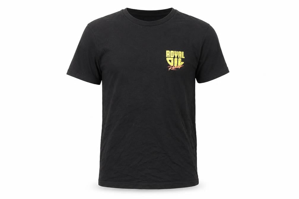 Cotton On Men's Black Racing Graphic T-Shirt, Size S
