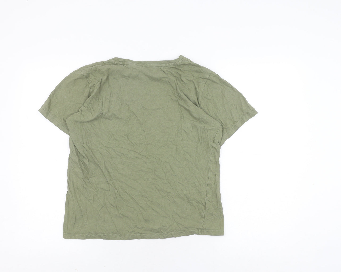 Tokyo Laundry Women's Green Basic T-Shirt, Size S