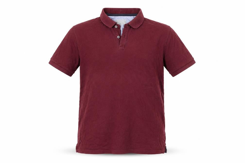 Marks & Spencer Men's Red Polo Shirt L