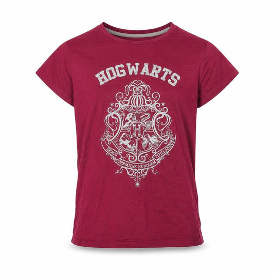 Harry Potter Girls Red T-Shirt 13-14Y Graphic Logo