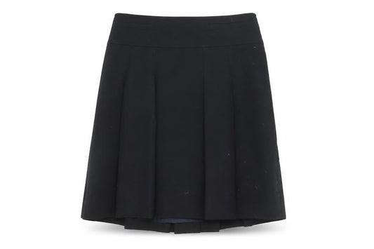 French Connection Women's Black Pleated Skirt Size 12