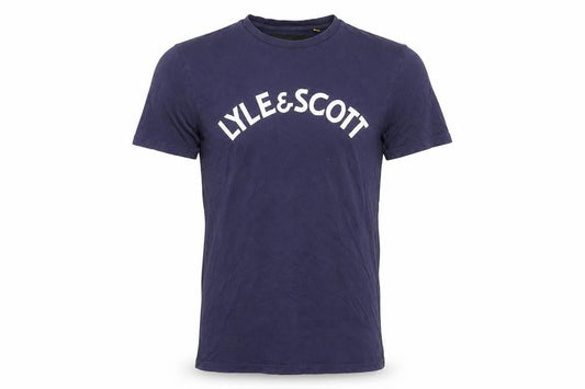 Lyle & Scott Men's Blue Medium T-Shirt, Short Sleeve