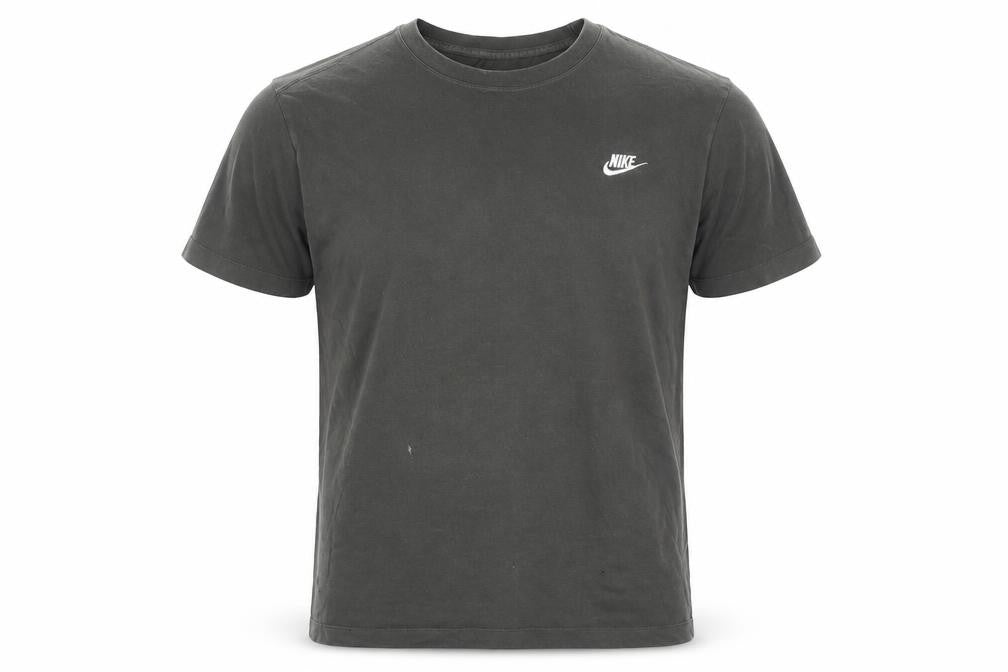 Nike Men's Black Large Crew Neck T-Shirt Logo