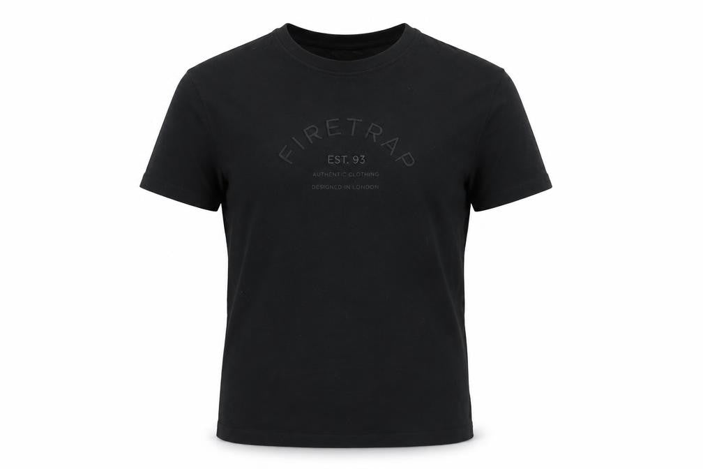 Firetrap Women’s Black Basic T-Shirt Size 16