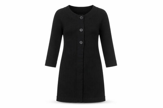 Monsoon Women's Black Knit Dress, Size 8