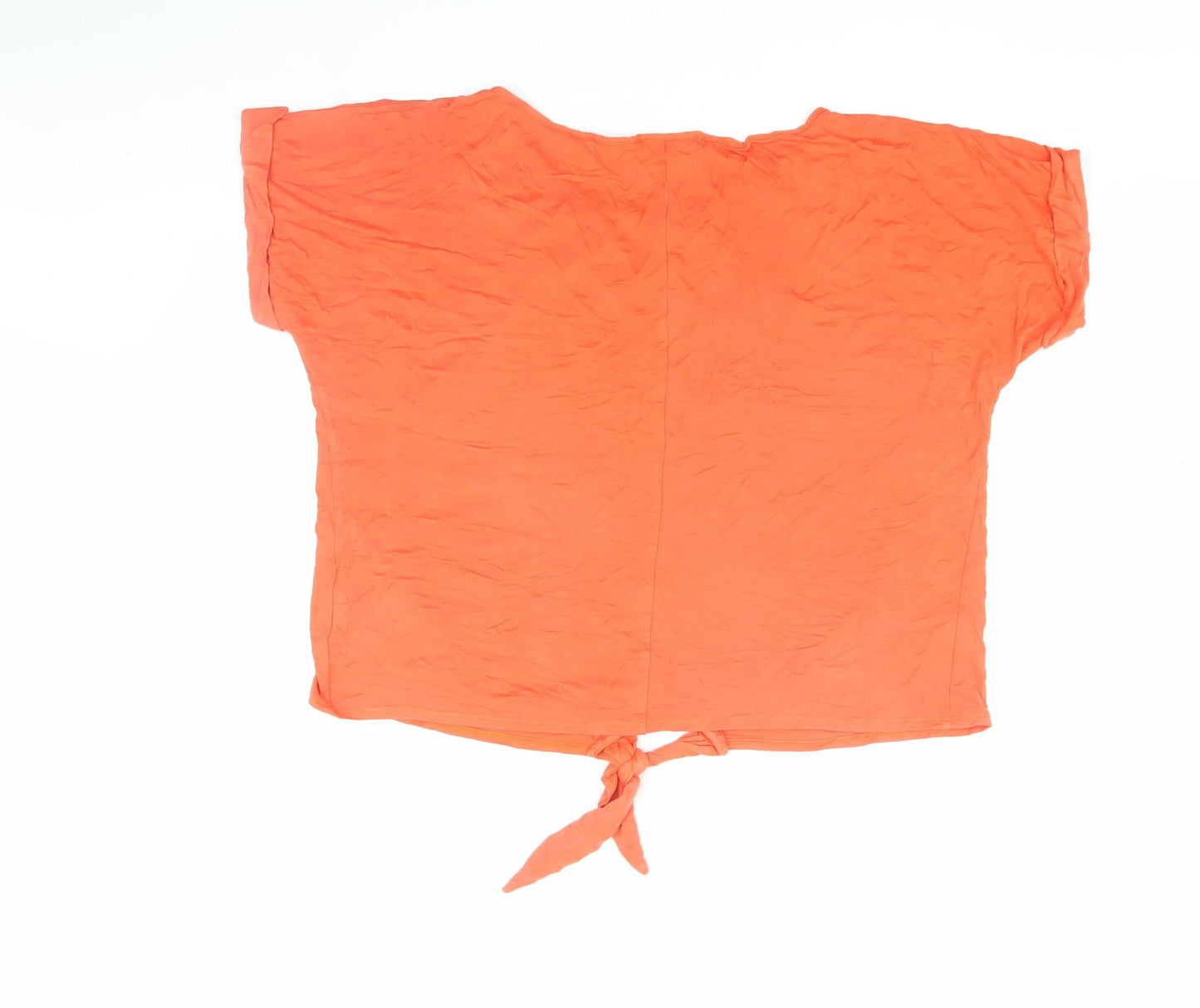Wallis Women's Orange M Basic T-Shirt