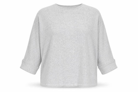 Hopper & Lace Grey Women's Knit Top Size 10