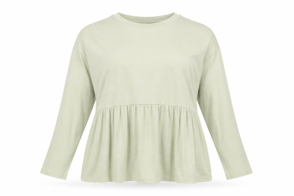 ASOS DESIGN Women's Green Tunic Blouse Size 14