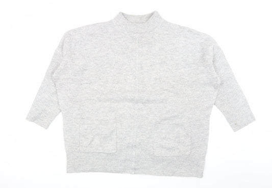 Marks and Spencer Women's Grey Pullover Jumper XL