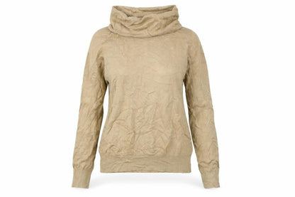 Klass Women's Beige Cowl Neck Pullover Jumper M